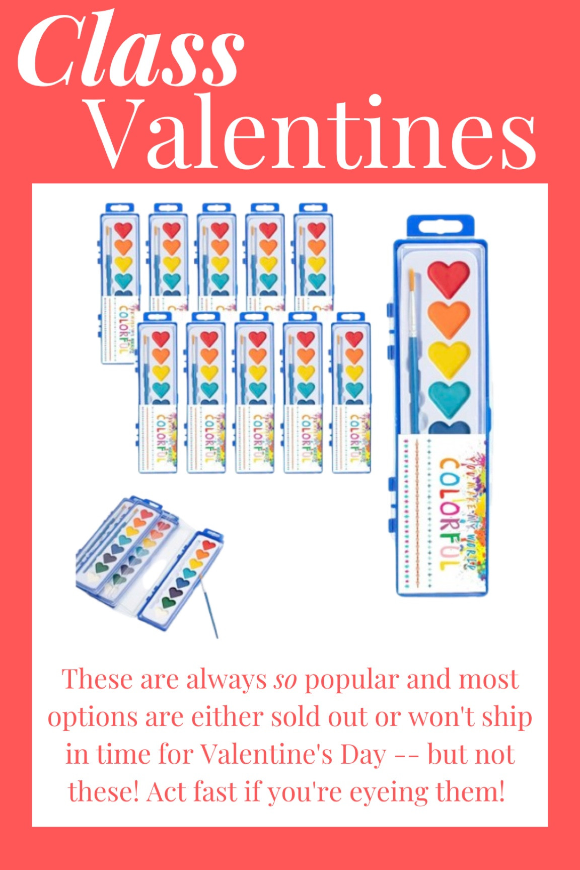 Class valentines heart shaped paint 

#LTKKids #LTKGiftGuide