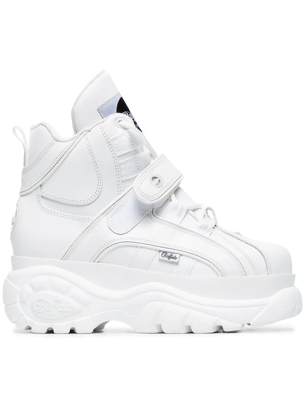 Buffalo White 1348 platform Sneaker Boots | FarFetch US