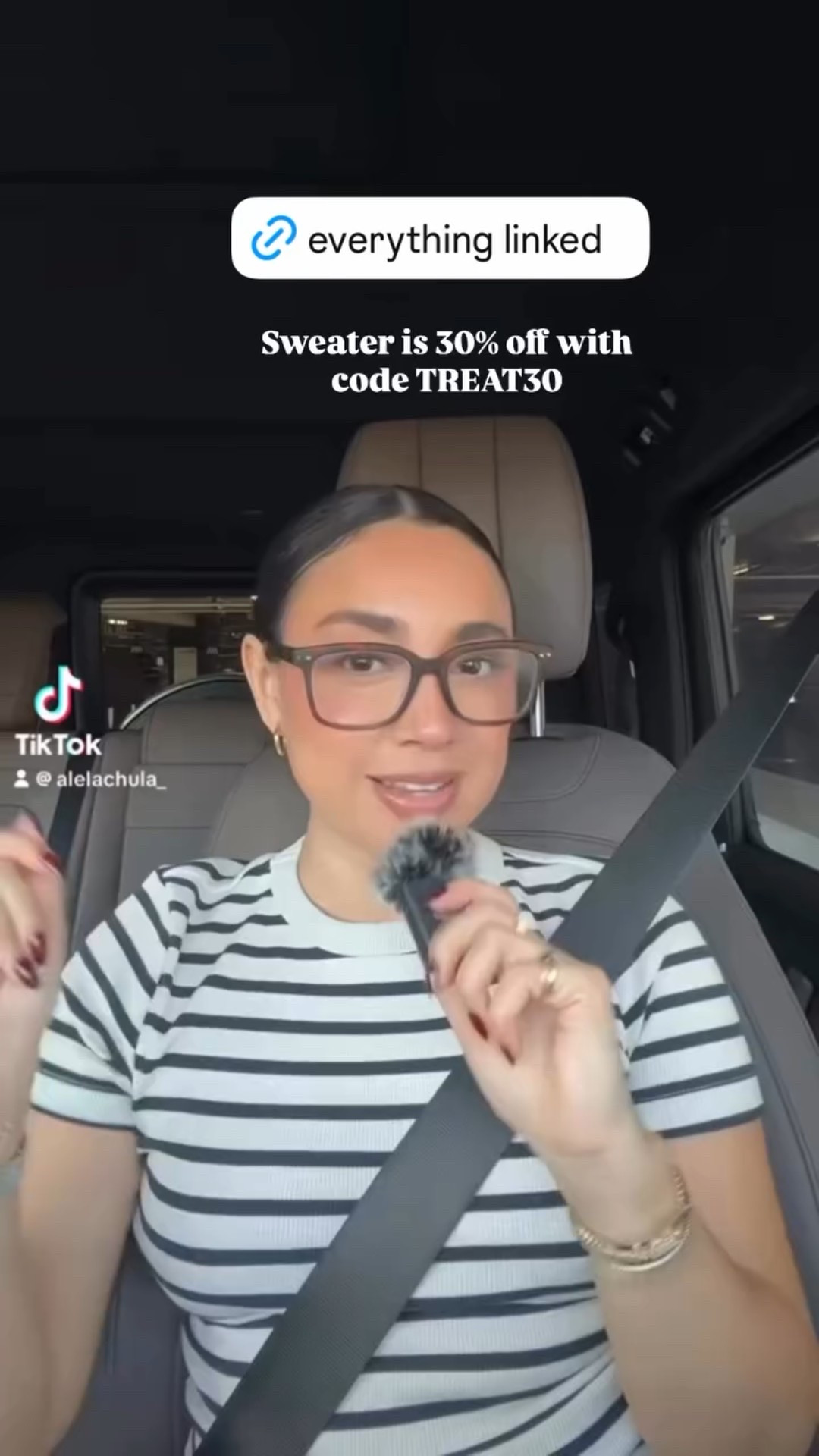 Sweater is 30% off with code TREAT30