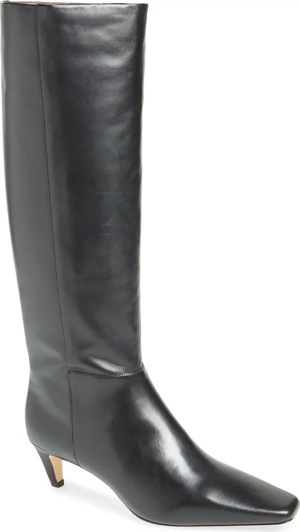 Reformation Remy Knee High Kitten Heel Boot (Women) | Nordstrom | Nordstrom