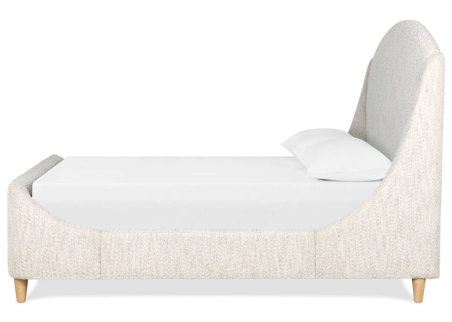 Saracino Bed -Zell Pearl, QUEEN | Urban Barn