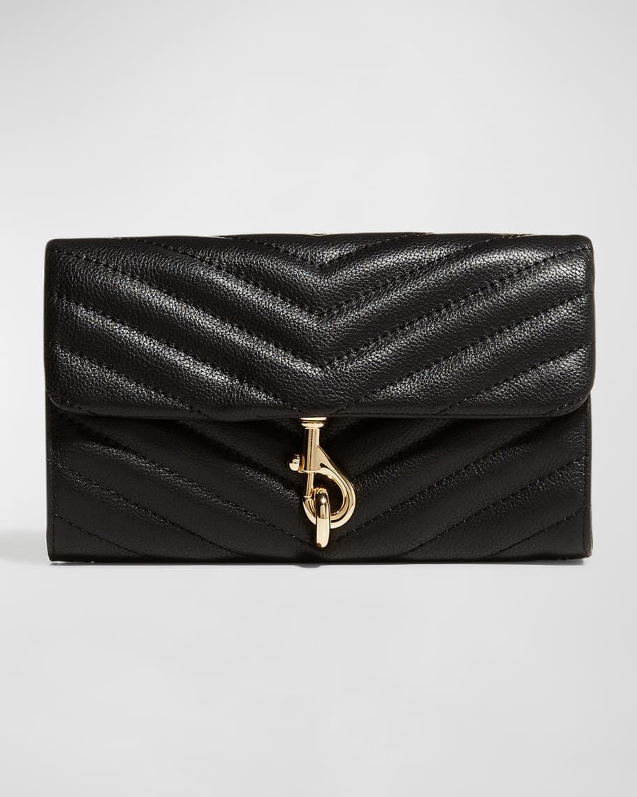Rebecca Minkoff Edie Quilted Wallet On A Chain | Neiman Marcus