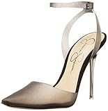 Jessica Simpson Women's Pirrie Lucite Pumps, Clear Anthracite, 9 | Amazon (US)
