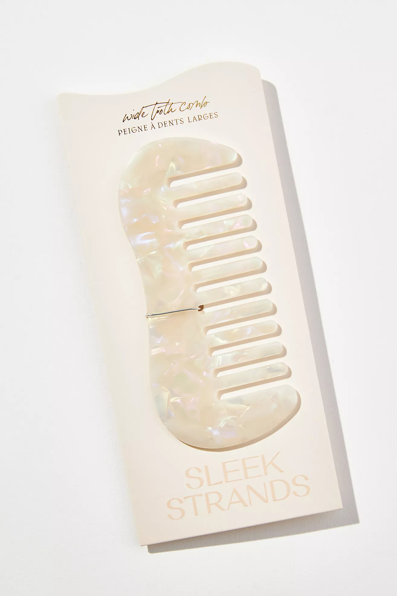 Sleek Strands Wide-Tooth Comb | Anthropologie (US)