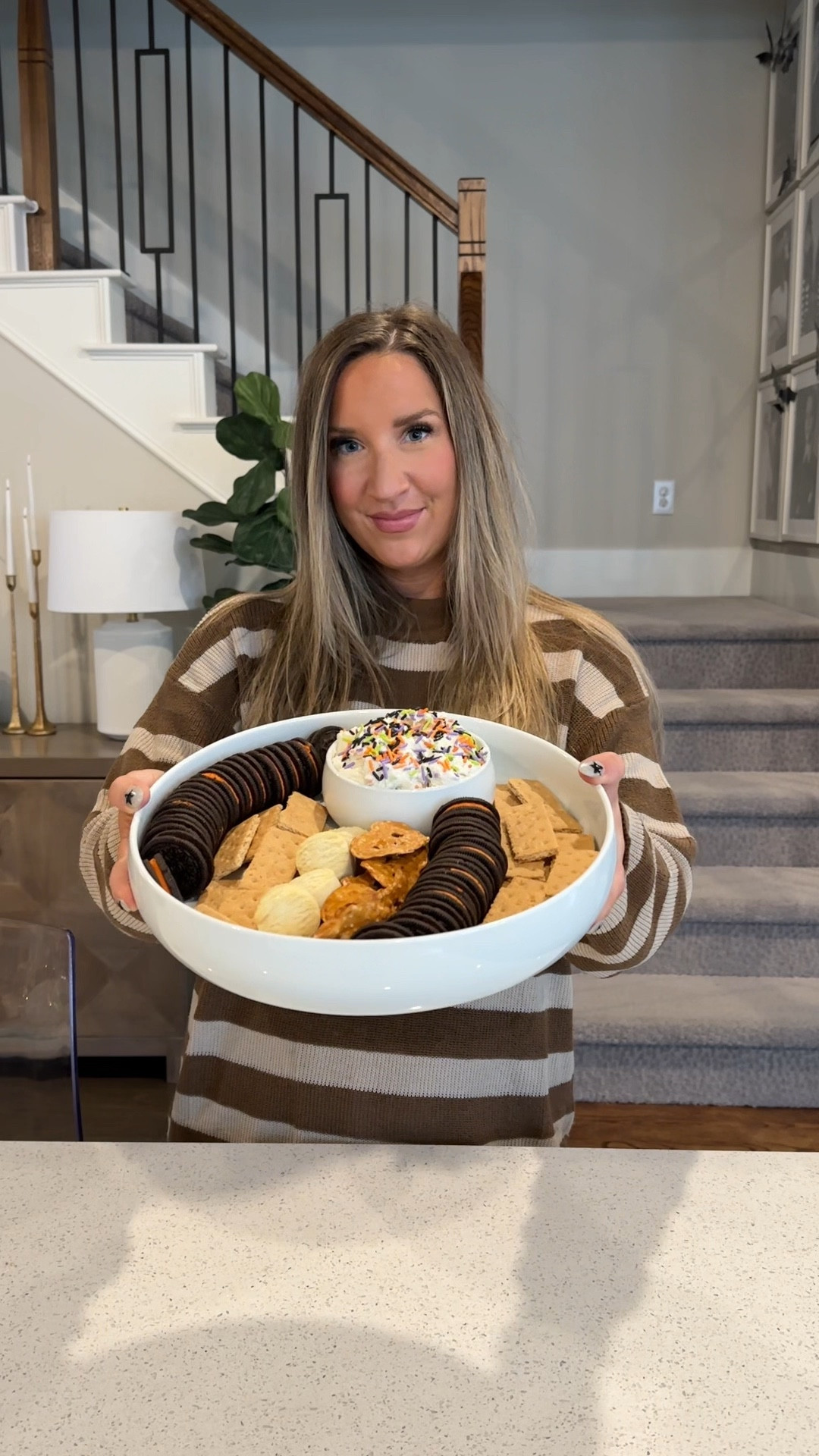 Halloween dessert idea! Funfetti dip is SO good! So easy to put together for any halloween party 

Dessert, halloween party, fall outfit, fall recipe, serving tray

#LTKHome #LTKVideo #LTKParties