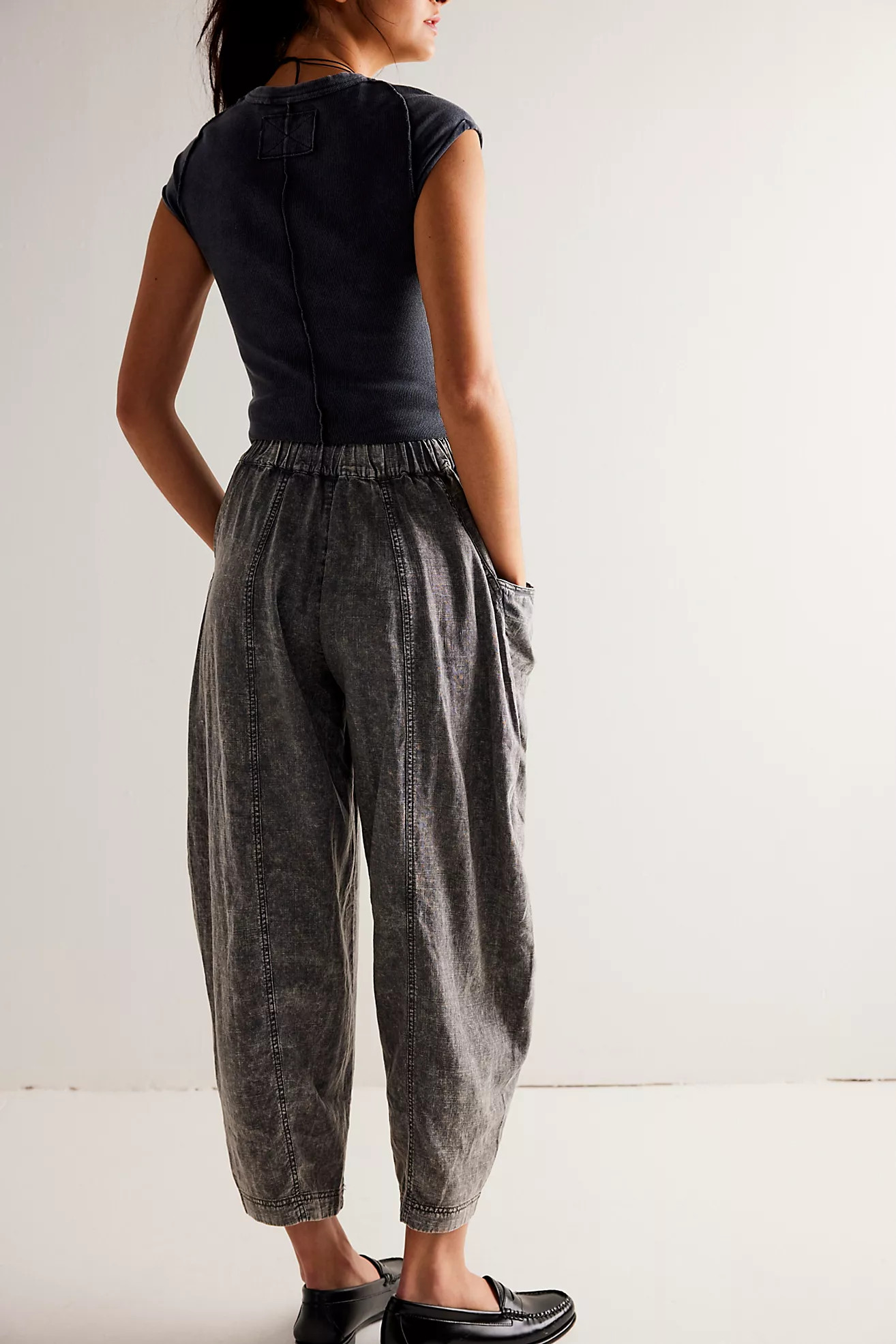 High Road Pull-On Barrel Pants | Free People (Global - UK&FR Excluded)