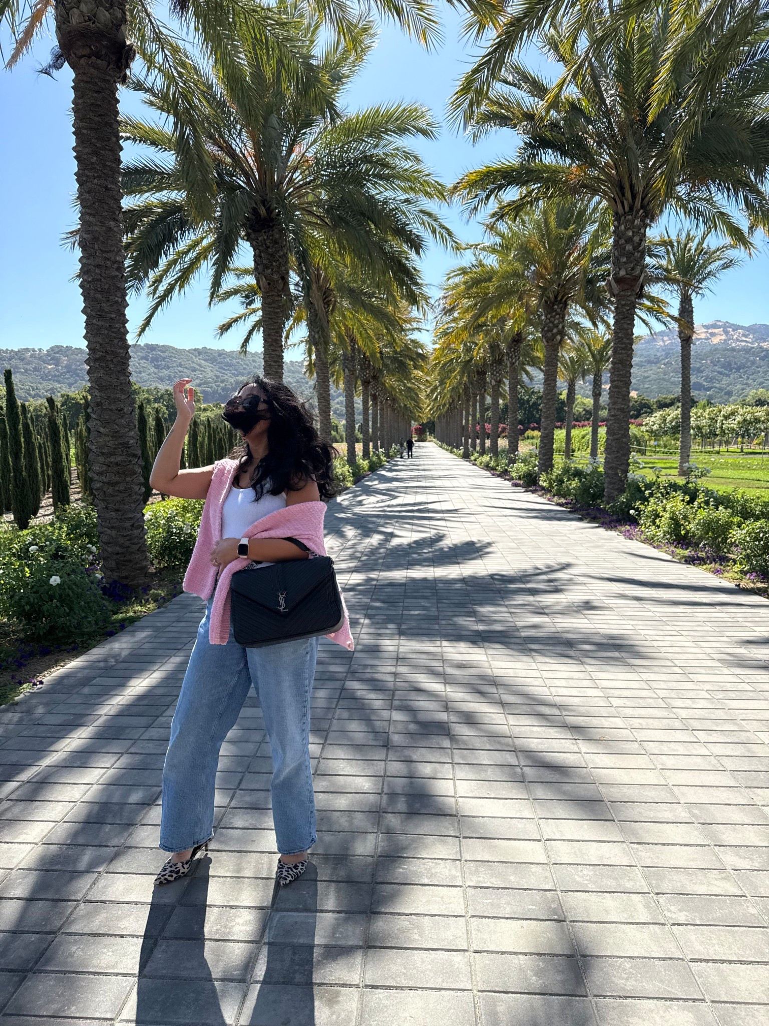 Wine date with my girls💖 

Was going for a Barbie doll look! These shoes had just a little bit of a heel to give some height and were surprisingly comfortable walking around the winery! 

#LTKShoeCrush #LTKItBag #LTKStyleTip