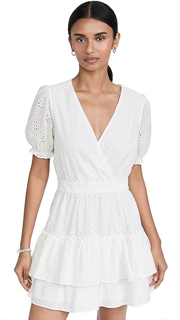 Reese Smocked Waist Tiered Mini Dress | Shopbop