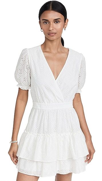 Reese Smocked Waist Tiered Mini Dress | Shopbop