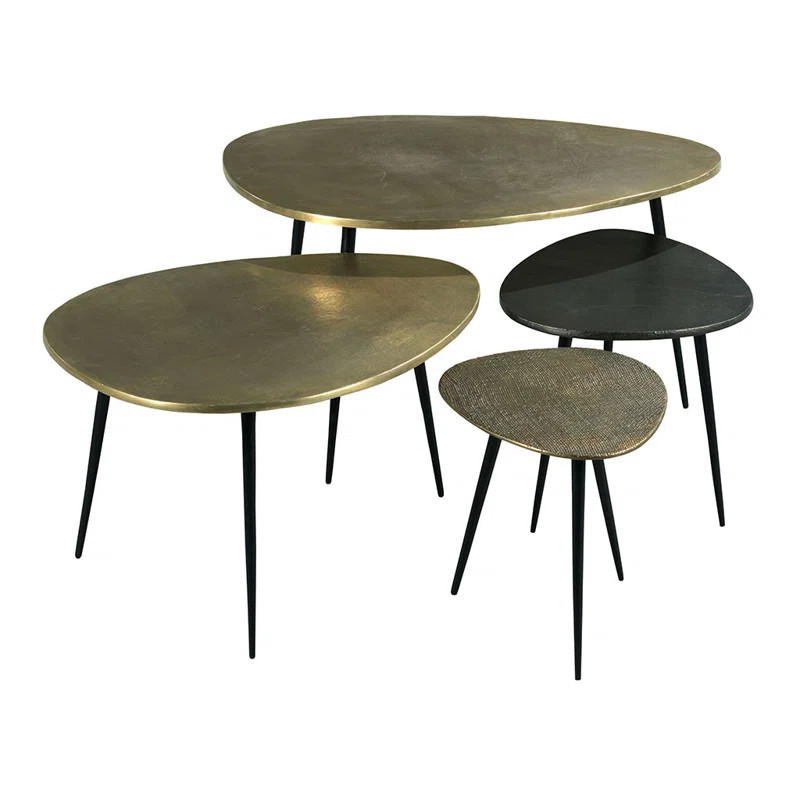 Soulful Textures Nesting Cocktail Table | Wayfair North America