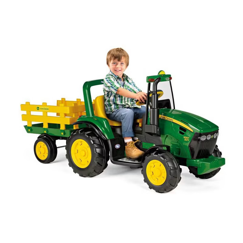 Peg Perego John Deere 12V Heavy Duty Tractor Powered Ride-On | Target