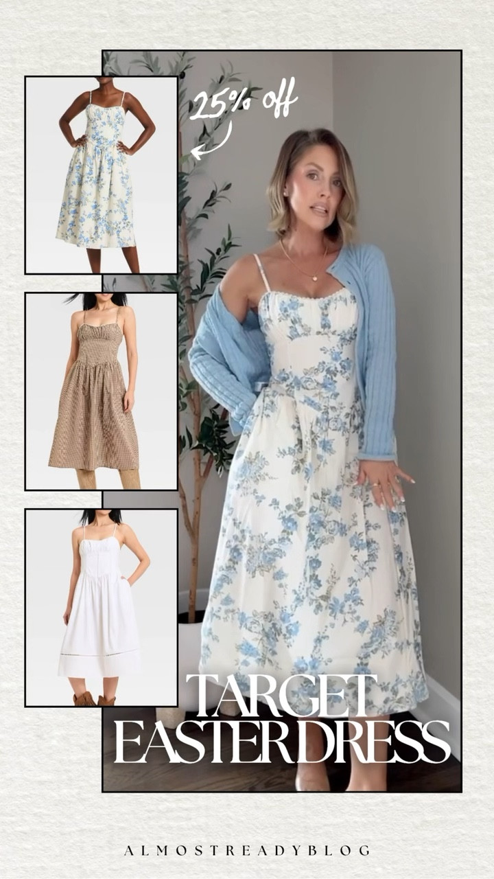 Easter dress form Target that is on sale!! Order today to get by Sunday, or pick up in store! 🩵

sale alert, watchnow, spring fashion, maxi dress, Amanda west, almostreadyblog

#LTKSeasonal #LTKootd #LTKSaleAlert