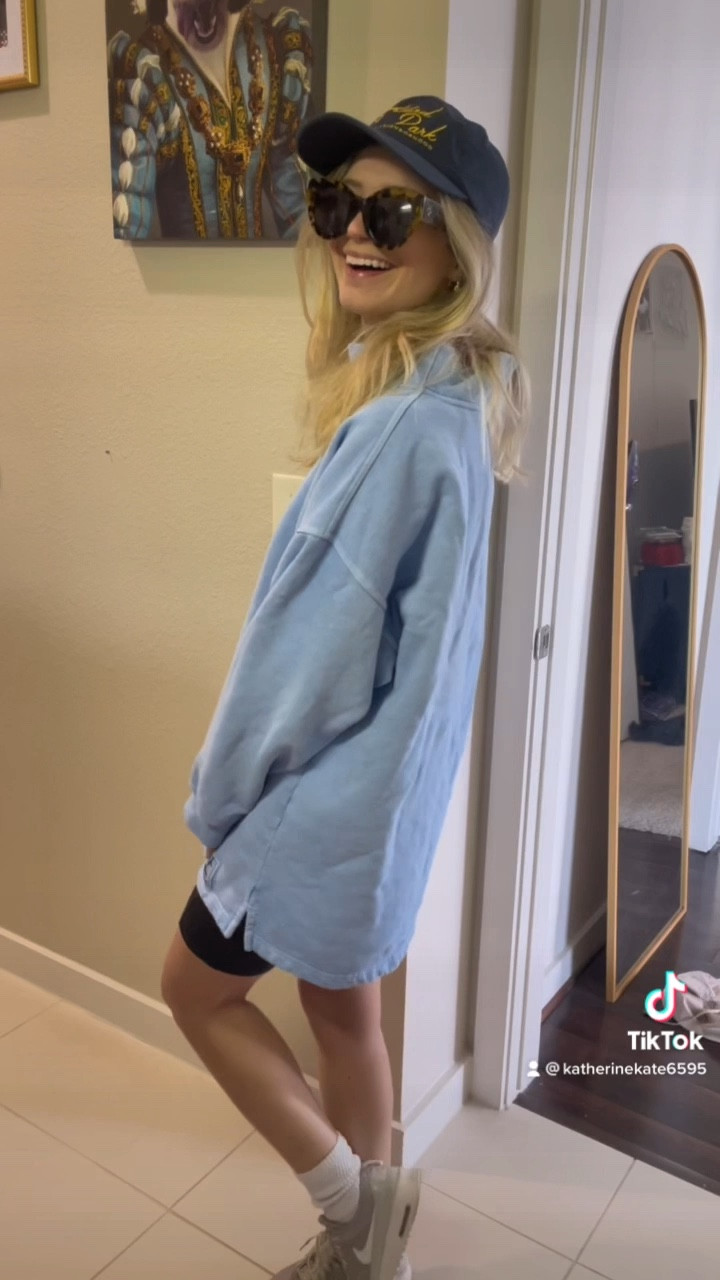 Get ready with me, casual ootd, princess diana inspired lord, biker shorts, athleisure, comfy

#LTKbeauty #LTKFind #LTKstyletip