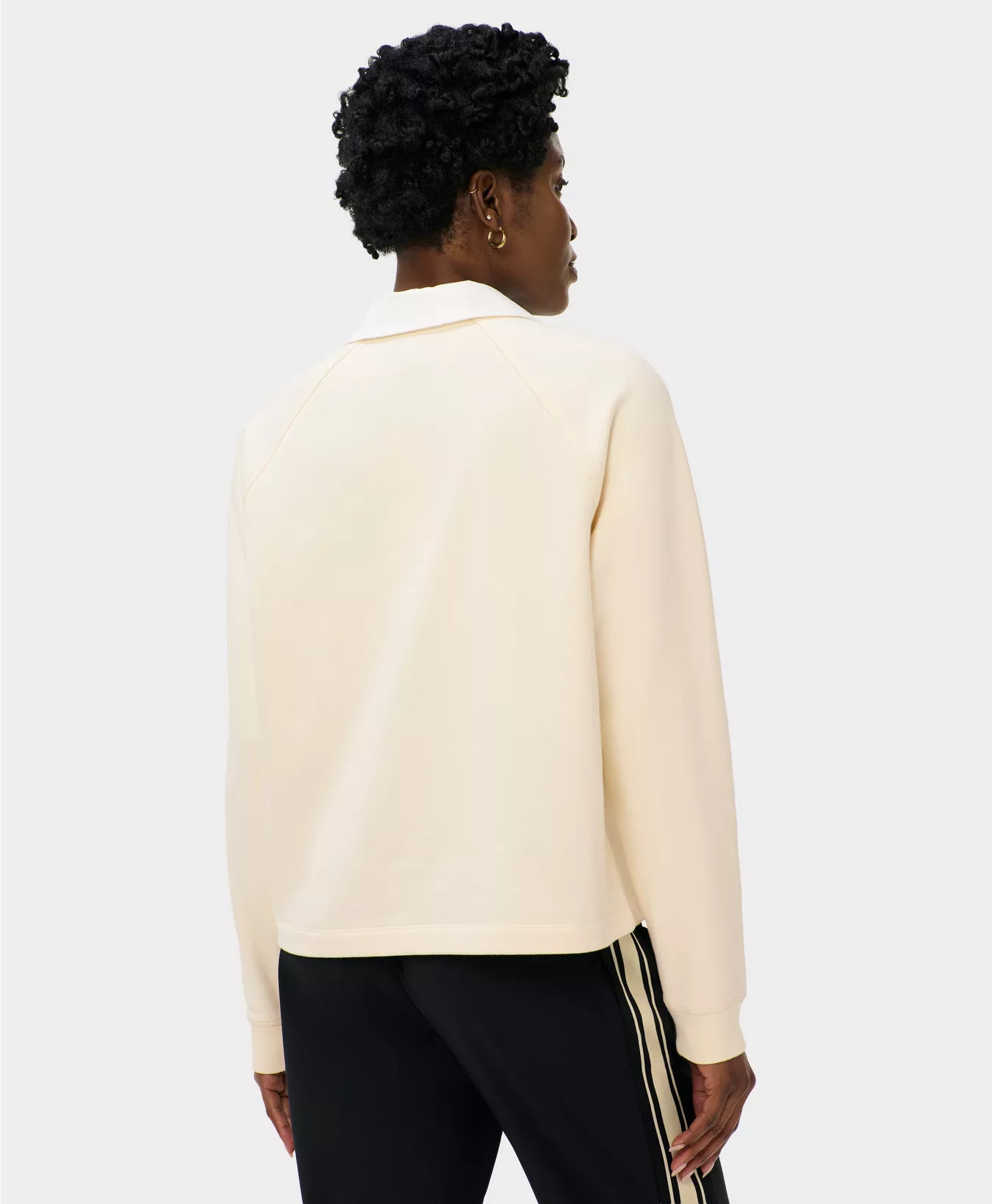 Revive Rugby Sweatshirt - Faded Blue | Women's Jumpers + Hoodies | Sweaty Betty | Sweaty Betty UK