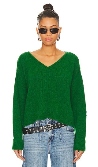 East Sweater in Pelouse Chine | Revolve Clothing (Global)