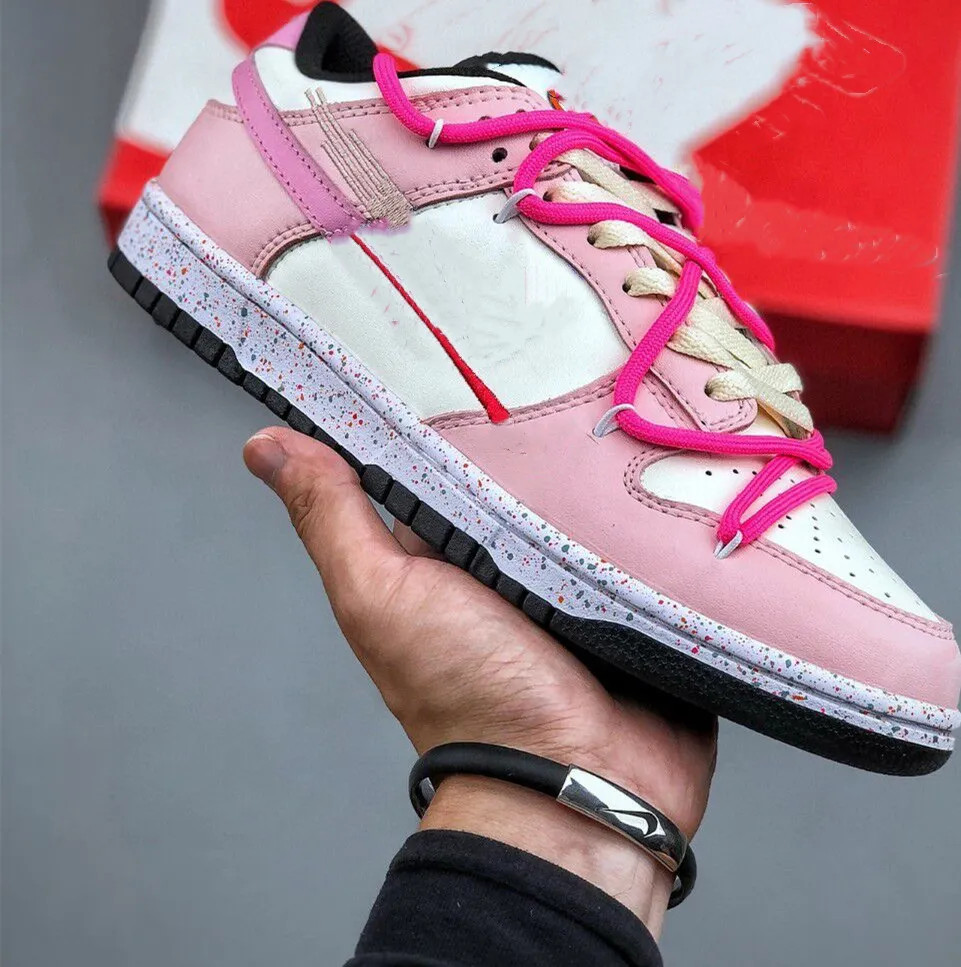 Designer Casual Shoes Low Panda Three Pink Grey Fog Snow City Team Green Medium Olive Georgetown ... | DHGate