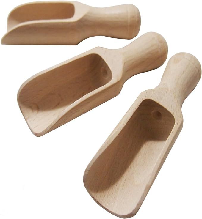 Traditional Wooden Spoons Sets (3, Set 3x4" (10cm)) | Amazon (US)