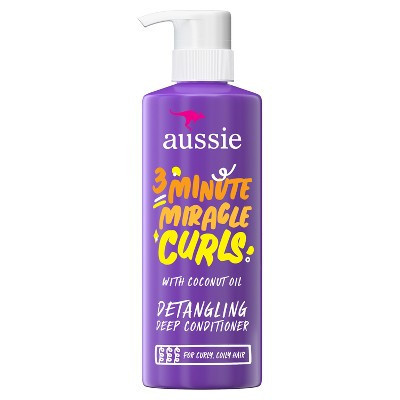 Aussie Paraben-Free Miracle Curls 3 Minute Miracle Conditioner with Coconut - 16 fl oz | Target