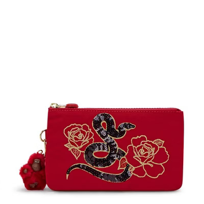 Kipling Creativity Large Pouch Cherry Snake Cny | Target
