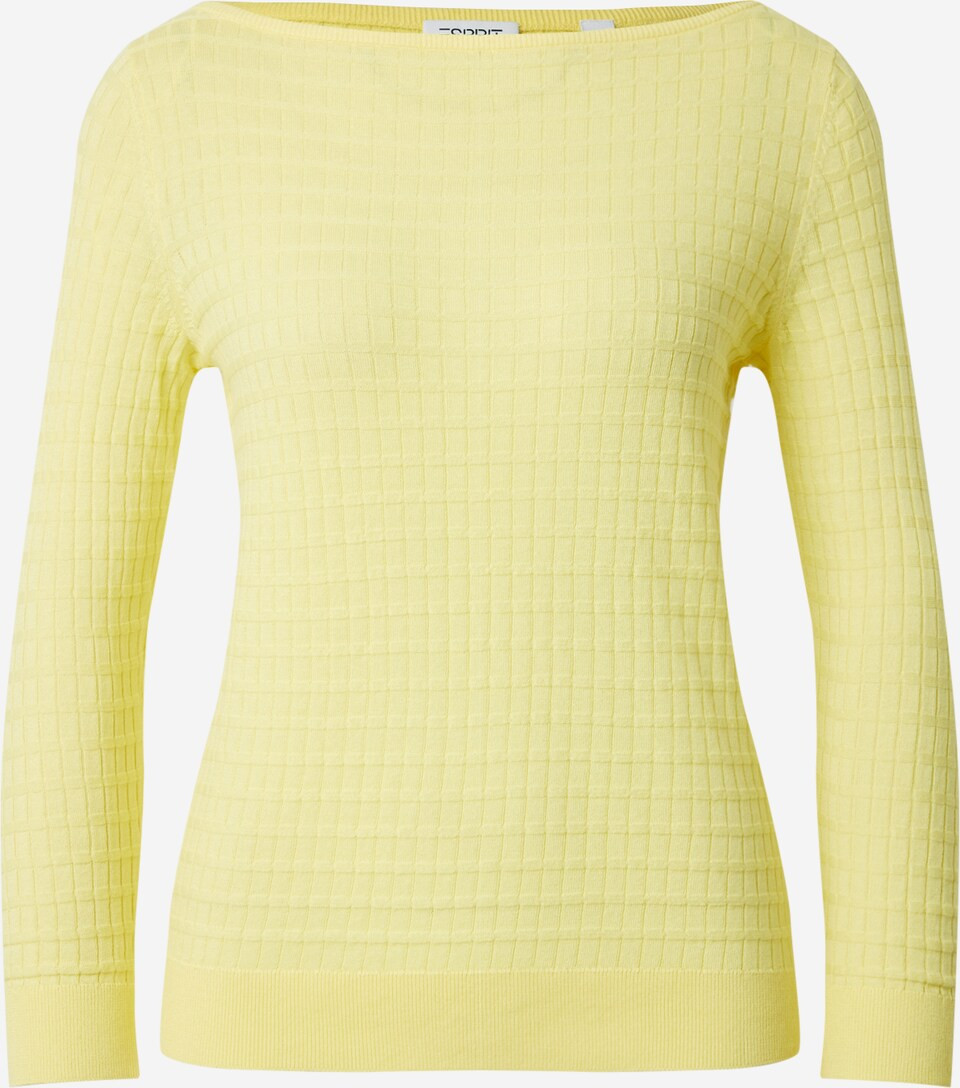 ESPRIT Trui in Pasteelgeel | ABOUT YOU NL