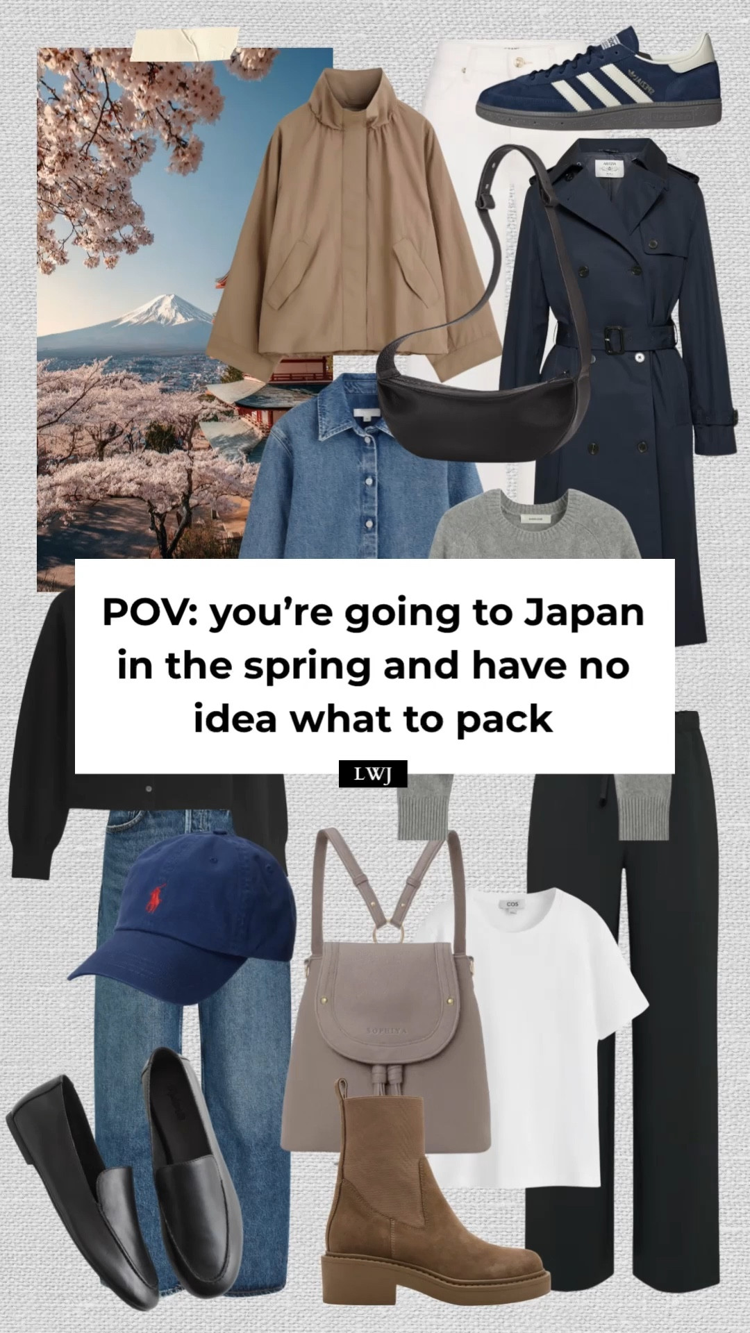 Japan packing list for spring 

#LTKTravel