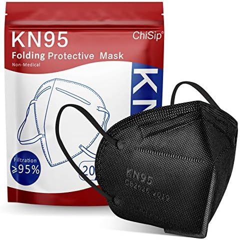 KN95 Face Mask 20Pcs, Included on FDA EUA List, 5 Layer Design Cup Dust Safety Masks, Breathable ... | Amazon (US)