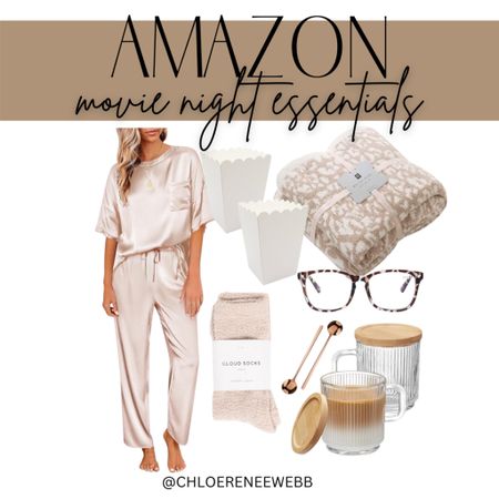 Move night essentials! Grab these finds for the ultimate cozy night in! Shop pajamas, my favorite blanket, blue light blocking glasses and more!

Amazon finds, Amazon fashion, Amazon home, women’s pajamas, cozy finds

#LTKfindsunder50 #LTKfindsunder100 #LTKstyletip