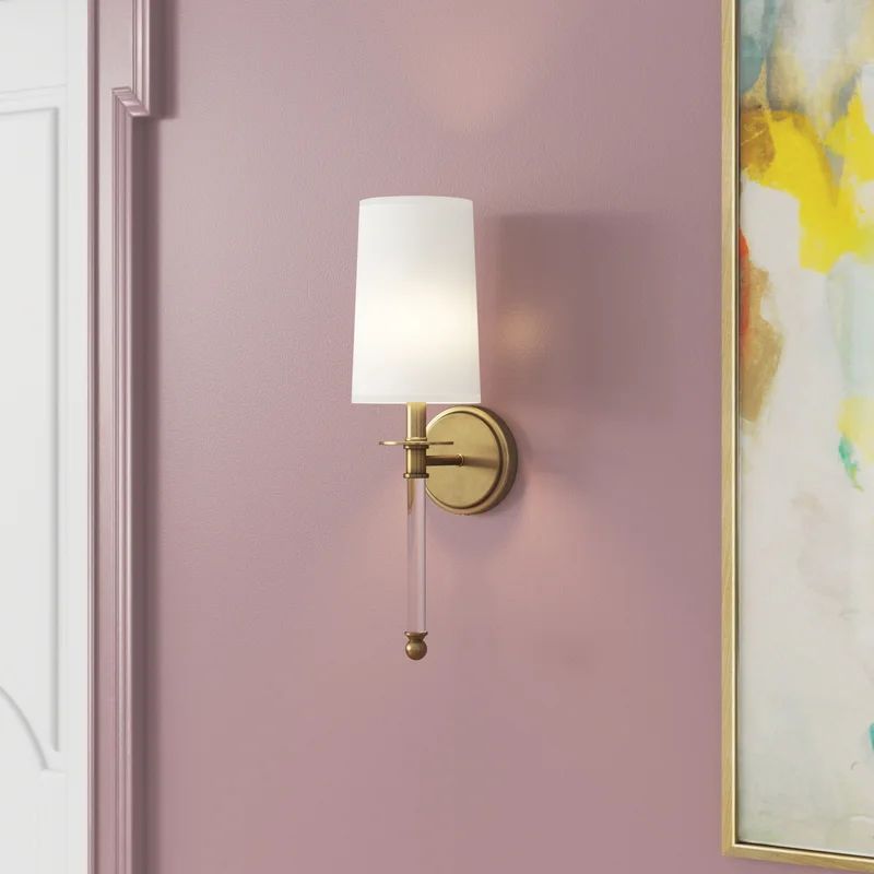 Wycombe 1 - Light Dimmable Armed Sconce | Wayfair North America