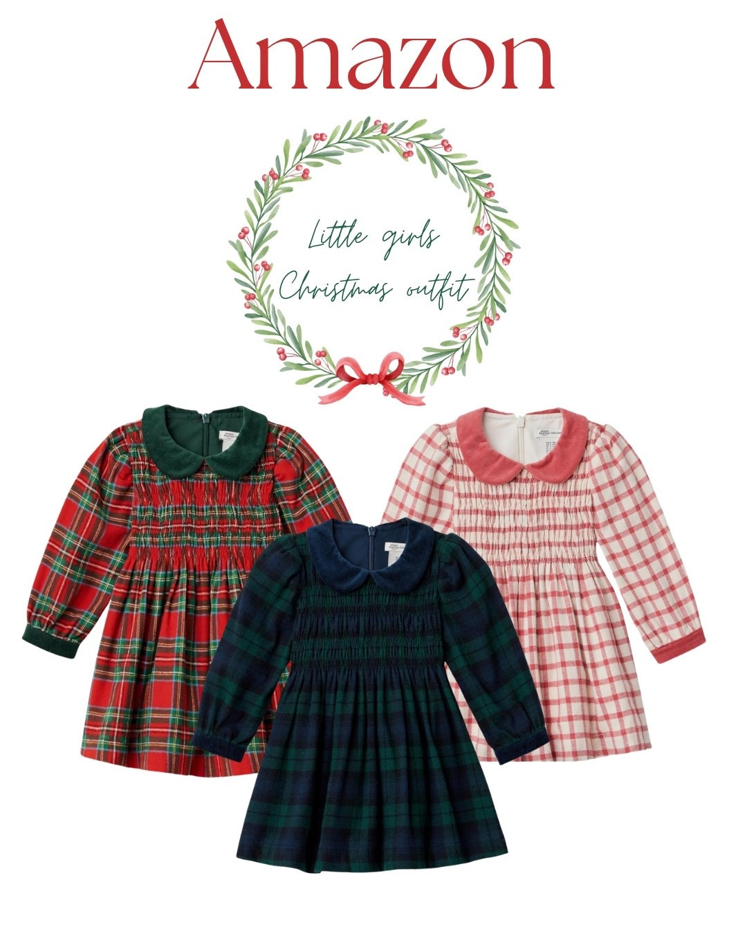 Little girls Christmas outfits from Amazon! 

#amazon #amazonfinds #christmasoutfit #amazonfashion #kids #kidsfashion #kidsoutfit #dress #christmasdress #affordable #christmas #holidayoutfit 

#LTKHoliday #LTKBaby #LTKKids