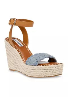 Steve Madden Undone Wedge Sandals | Belk