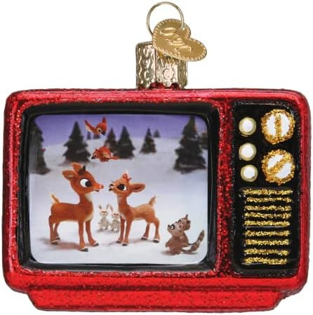 Old World Christmas Rudolph The Red-Nosed Reindeer 1964 TV Classic Glass Blown Ornament for Chris... | Amazon (US)