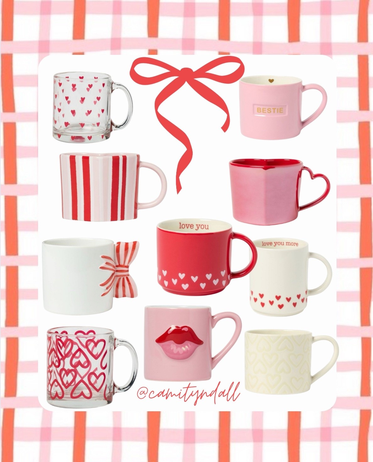 Valentine’s Day mug ideas for coffee lovers 💘 These pink and red mugs are perfect for Valentine’s Day, Galentine’s, or cozy mornings at home. Cute heart mugs, romantic coffee cups, and giftable drinkware that makes the easiest Valentine’s gift idea 

#LTKSeasonal #LTKGiftGuide #LTKHoliday