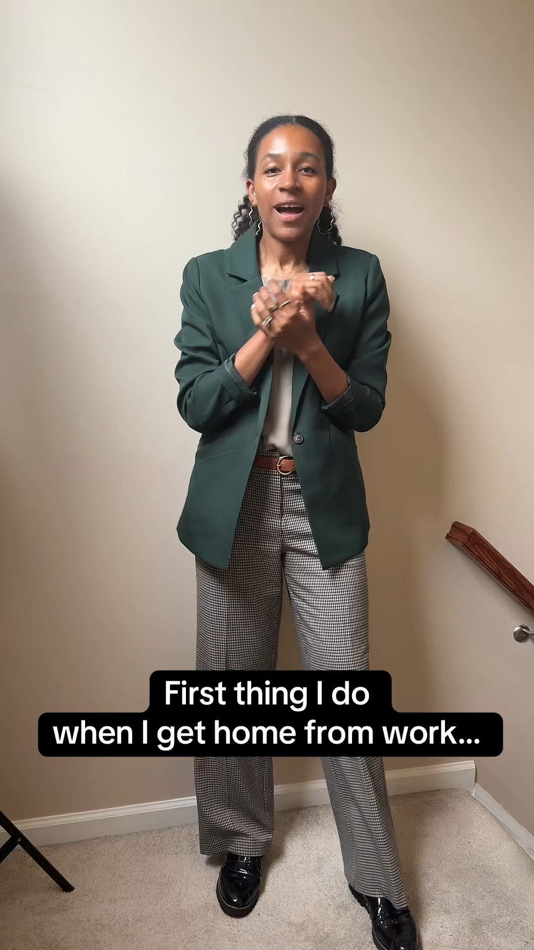 The first thing I do when I get home from work. 

I love a good work ootd but there is nothing like comfortable clothes or lounge wear. 

#LTKootd #LTKWorkwear #LTKU