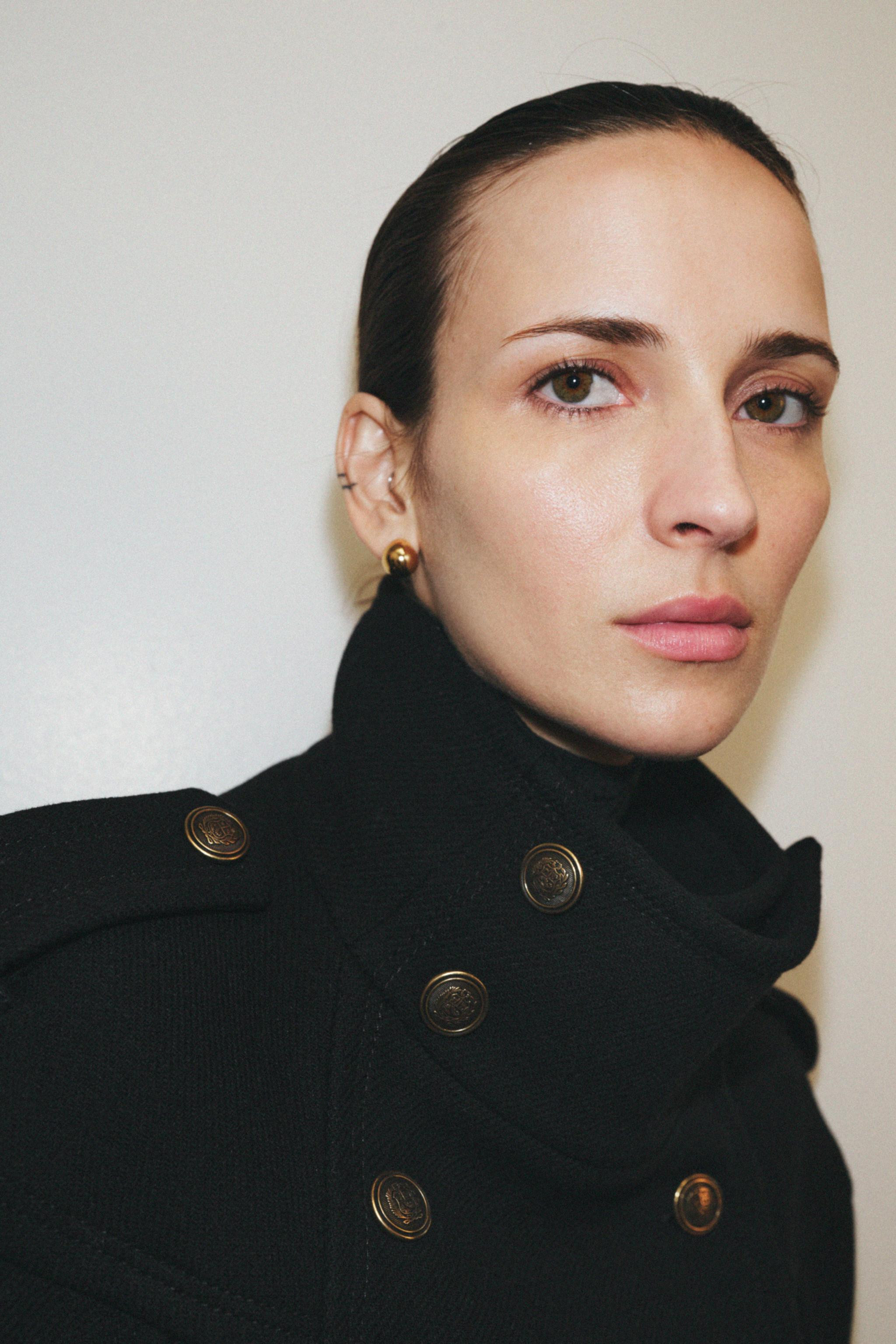 WOOL BLEND CAPE MANTECO ZW COLLECTION | Zara US