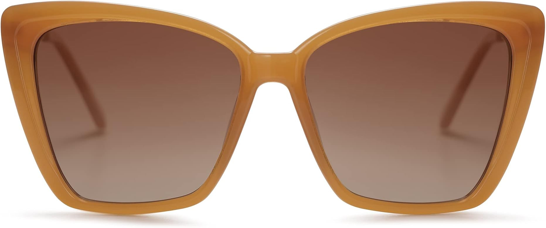 SOJOS Trendy Polarized Sunglasses For Women Retro Womens Oversized Square Cat Eye Sun Glasses UV ... | Amazon (US)