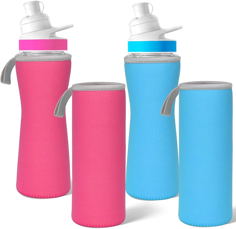 BABORUI 4PCS 22oz Water Bottle Sleeve for Cirkul Water Bottle Stainless Steel & Plastic, Neoprene... | Amazon (US)