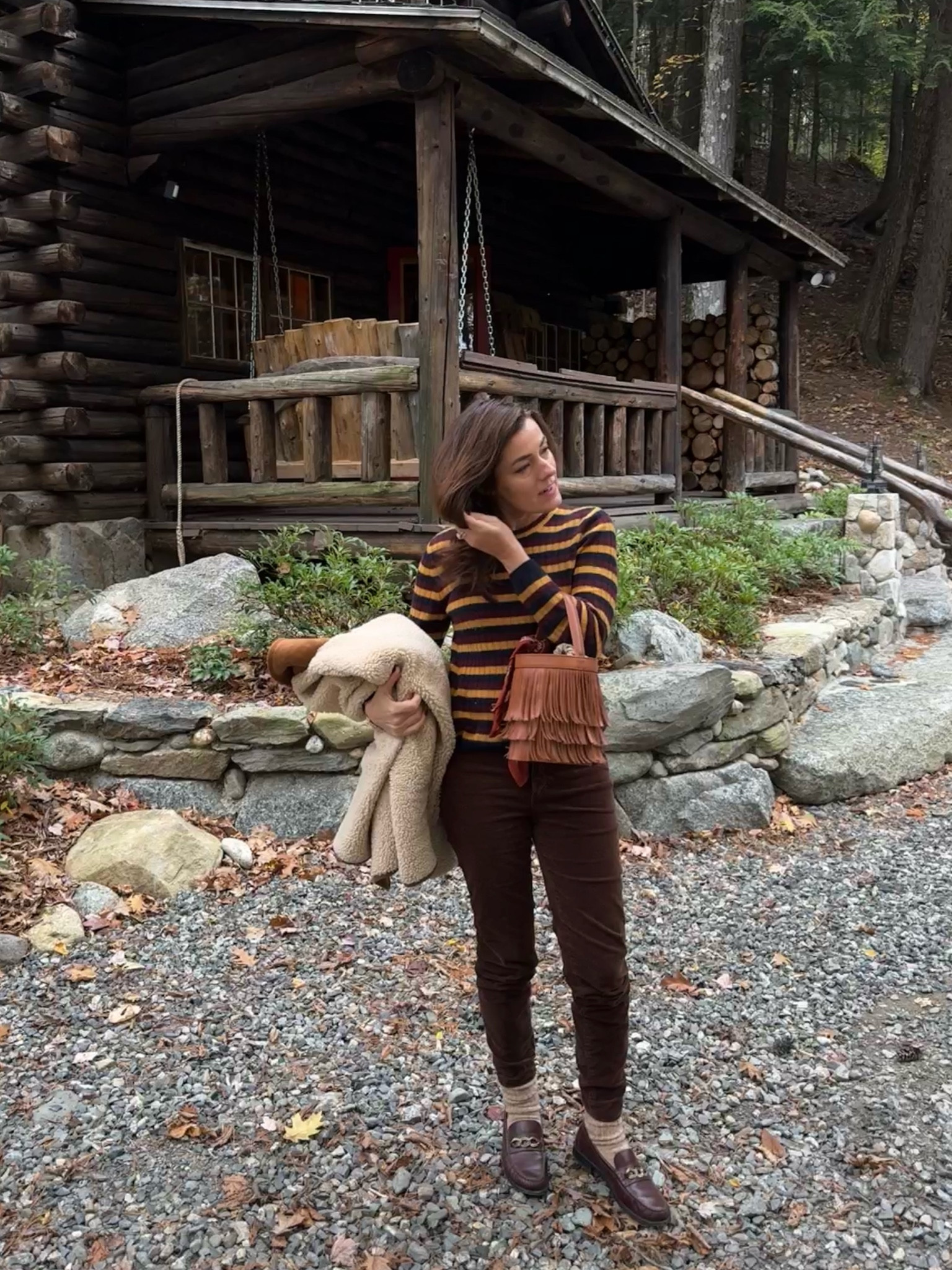 Embracing socks & loafers 