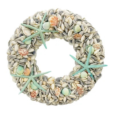 Coastal Seashell Wreath - 23 | Wayfair North America