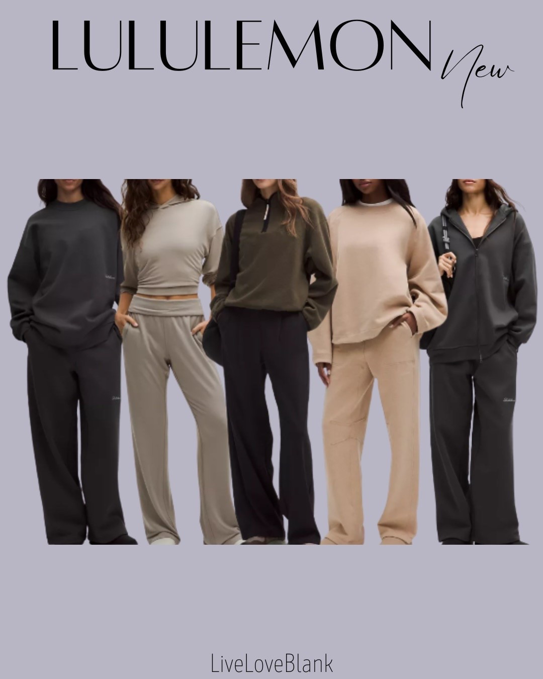 New lululemon release
Sweatsuits 
Oversized sweatshirt and sweatpants 
Gifts for her


#LTKStyleTip #LTKSeasonal #LTKOver40