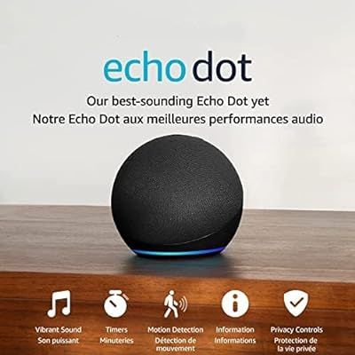 Echo Dot (5th Gen) | Charcoal with TP-Link Kasa Smart Plug Mini | Amazon (US)