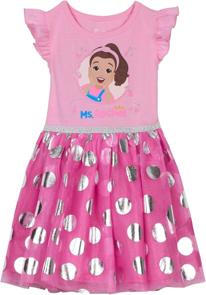 Ms. Rachel Tulle Dress Infant to Toddler Sizes (12 Months - 5T) | Amazon (US)
