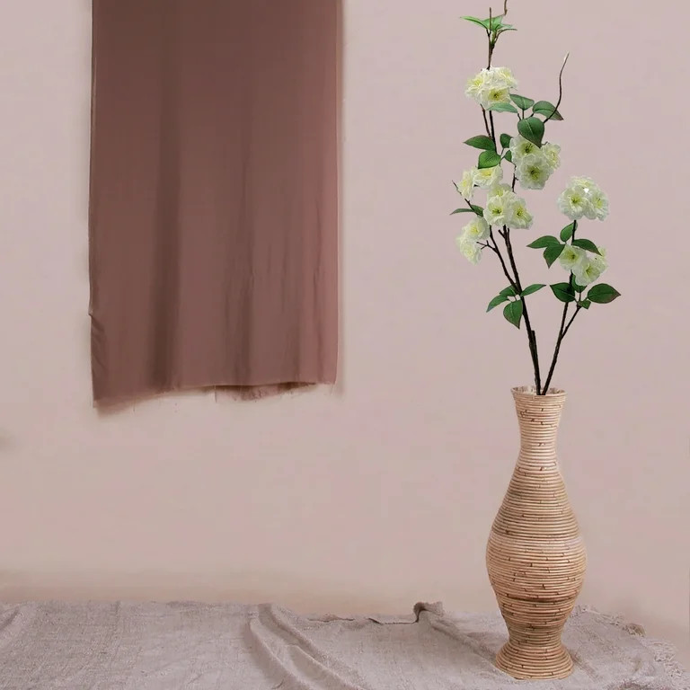 Mainstays 50" Artificial Flower Cherry Blossom Stem, White Color. Indoor Use. | Walmart (US)