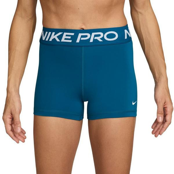 Women's Nike Pro Shorts Small Green Abyss/White | Scheels Sports