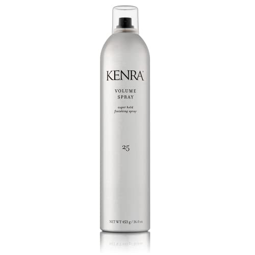 Kenra Professional Volume Spray 25 80% | Super Hold Finishing & Styling Hairspray | Flake-free & Fast-drying | Wind & Humidity Resistance | All Hair Types | 16 oz | Amazon (US)