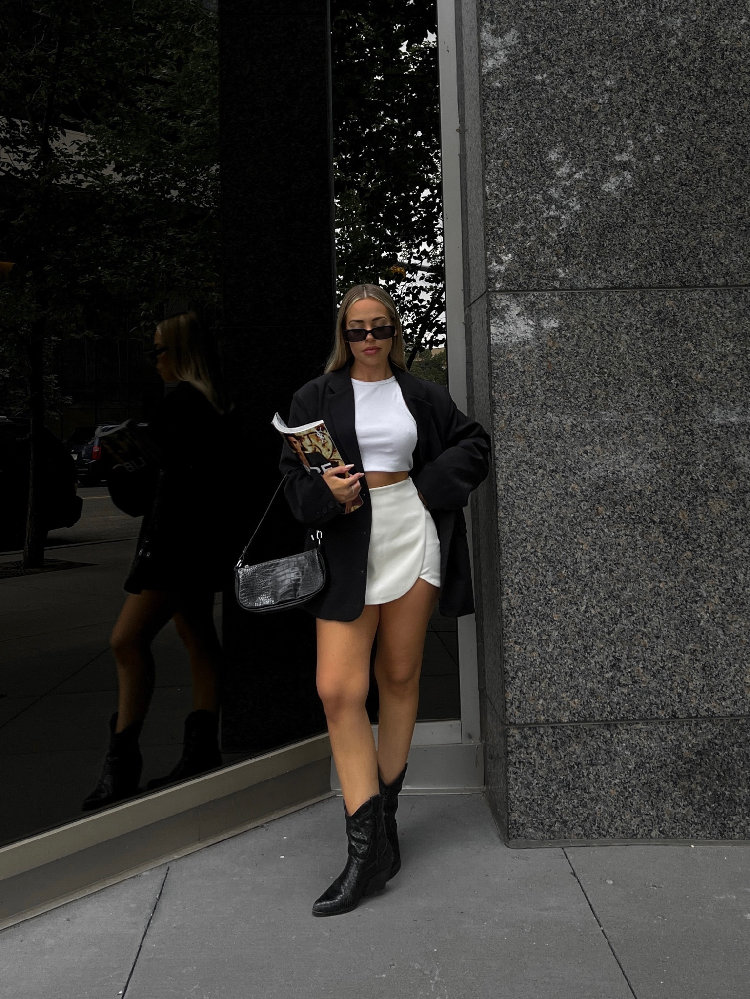 City cowgirl🤠

One of my fav tips when styling an elevated outfit is using the  juxtaposition of two opposite styles. In this outfit I styled a super chic city/workwear base and added cowboy boots creating a city cowgirl look. 

#LTKworkwear #LTKstyletip #LTKSeasonal