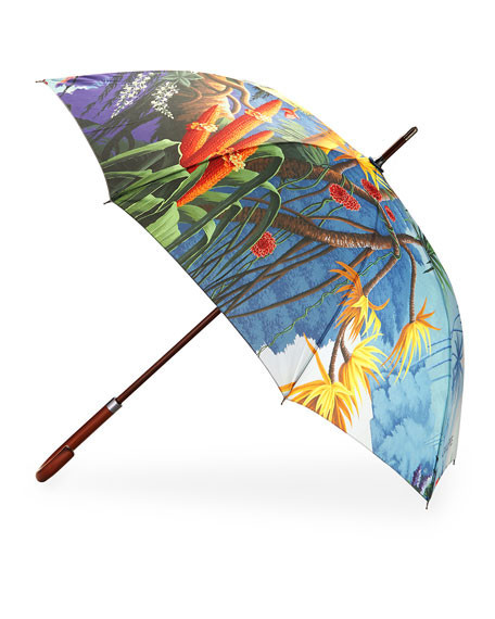 Adam Lippes x de Gournay Umbrella, Multi | Bergdorf Goodman