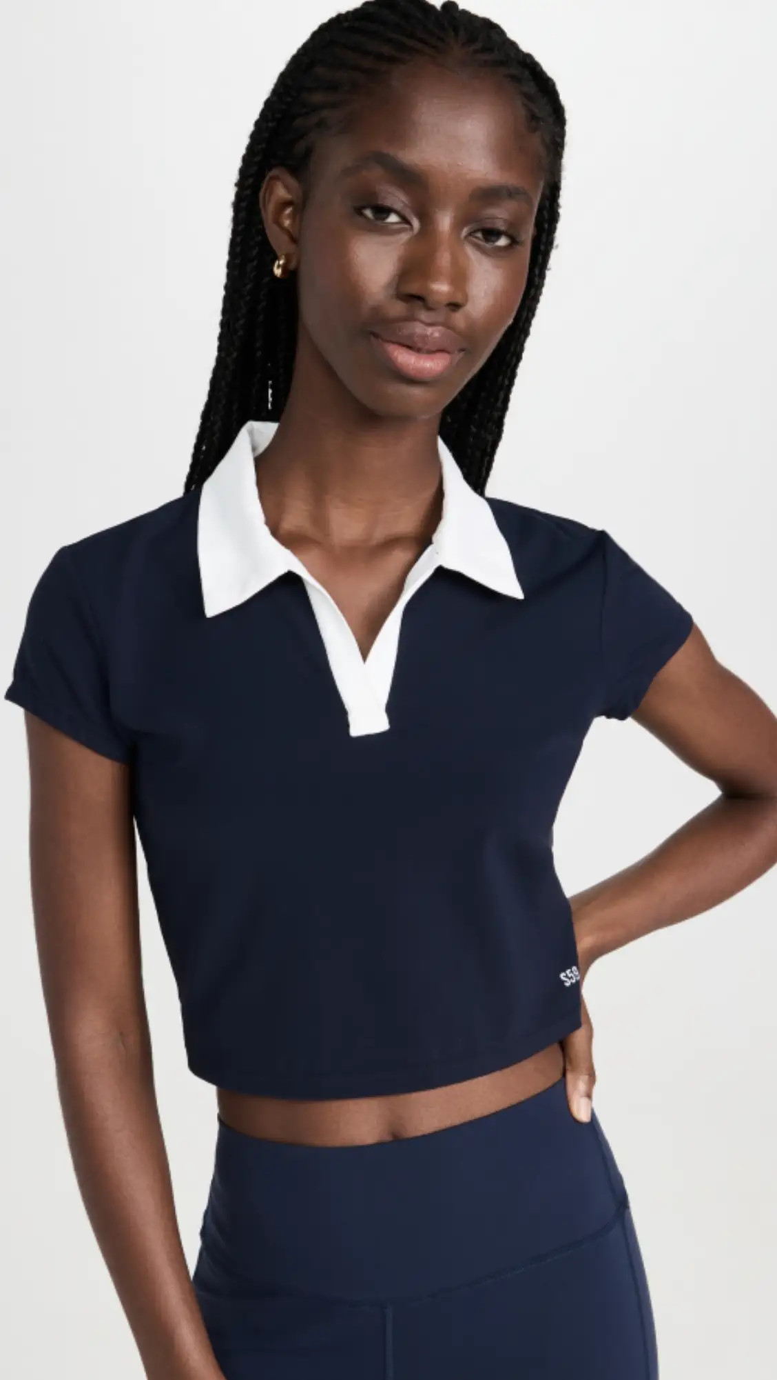 Splits59 Airweight Crop Polo | Shopbop | Shopbop