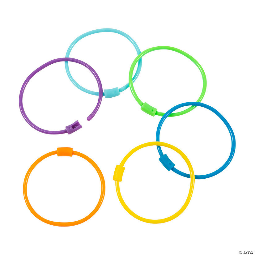 Pony Bead Bracelets - 24 Pc. | Oriental Trading Company