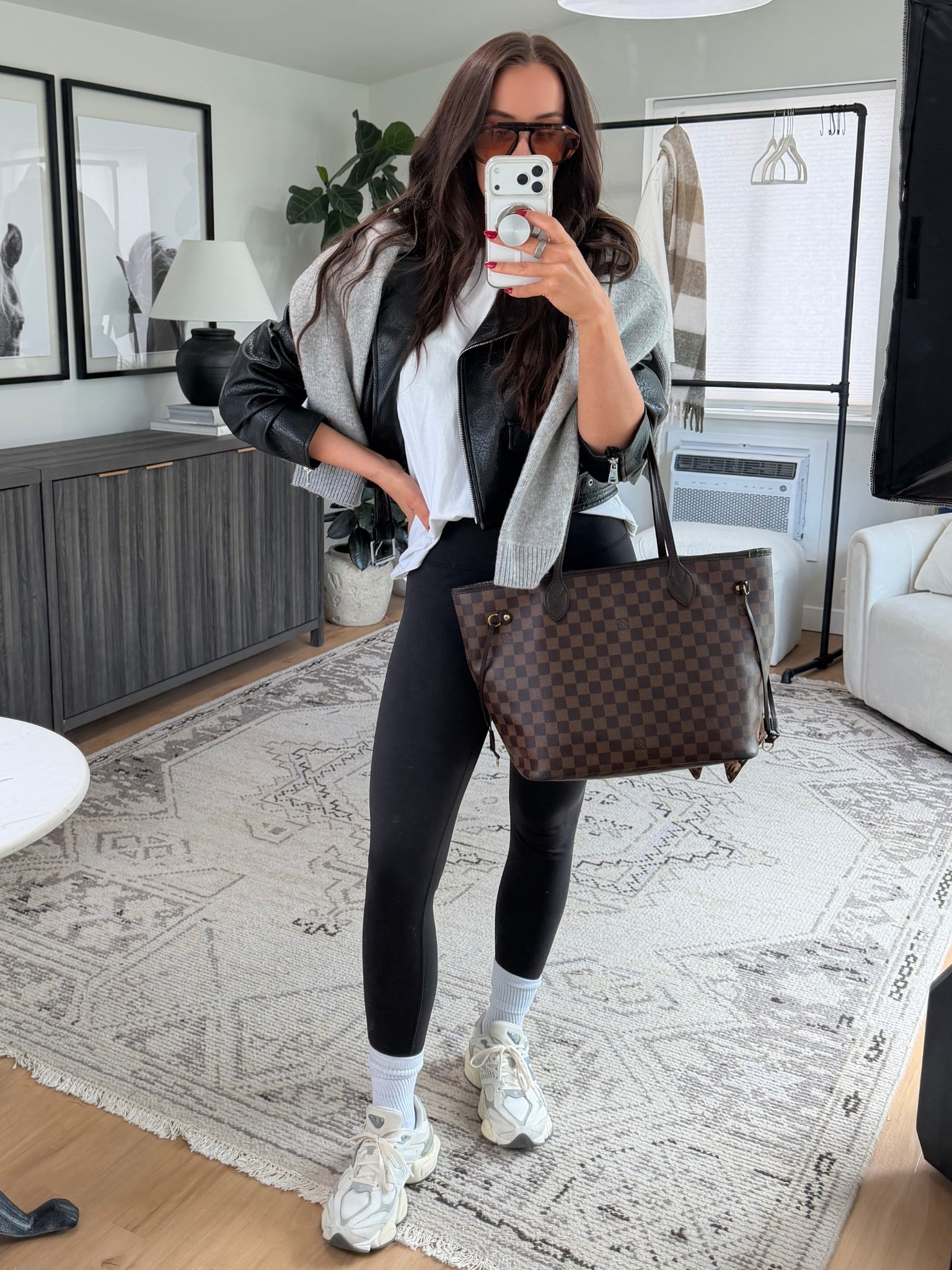 road trip outfit 🚙 💨 

Leather jacket: S
Tshirt: M
Leggings: 8

#LTKgrwm #LTKootd #LTKmomlife