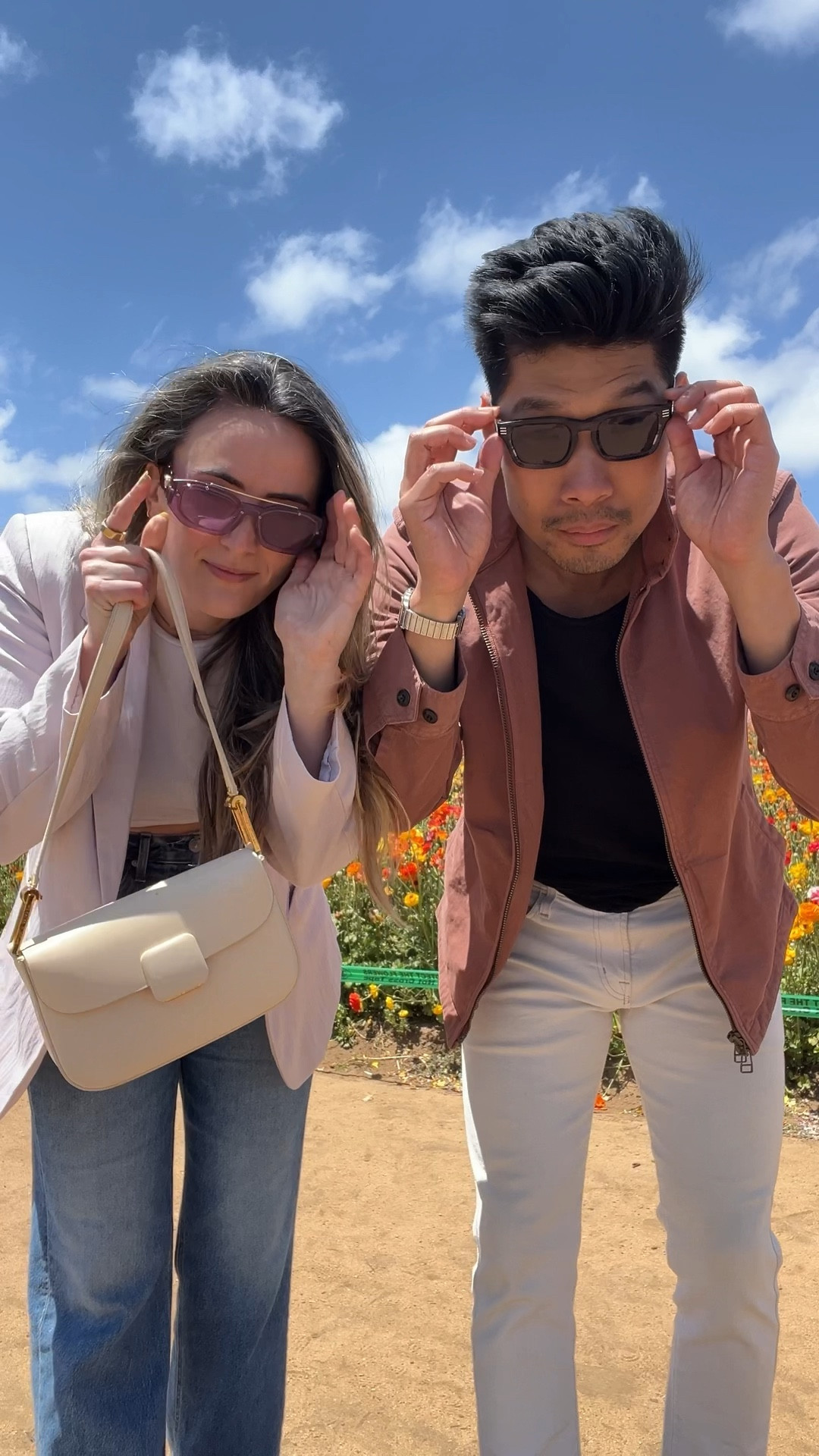 A more colorful couple fit check for the Carlsbad flower fields 

#LTKSeasonal #LTKMens #LTKStyleTip